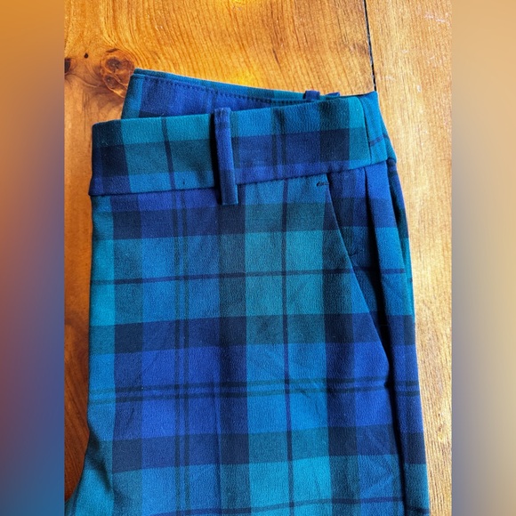 JCrew factory plaid pant. Size 4. - Picture 7 of 9